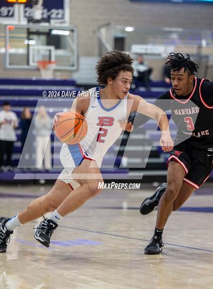 Thumbnail 2 in Harvard-Westlake vs. Bartlett (Holiday Hoopfest) photogallery.