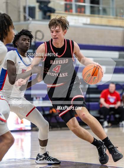 Thumbnail 2 in Harvard-Westlake vs. Bartlett (Holiday Hoopfest) photogallery.