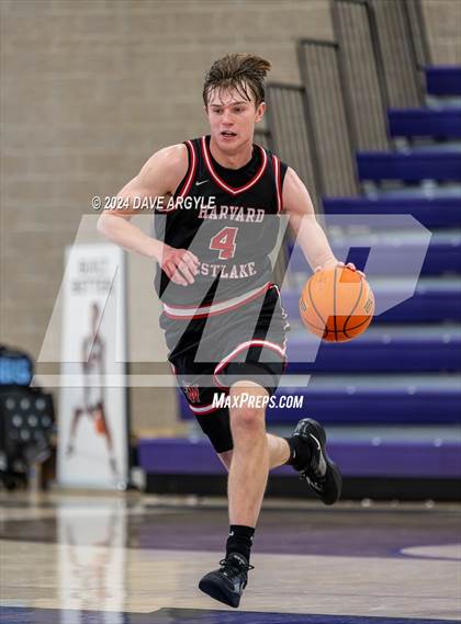Thumbnail 2 in Harvard-Westlake vs. Bartlett (Holiday Hoopfest) photogallery.