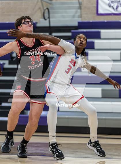 Thumbnail 1 in Harvard-Westlake vs. Bartlett (Holiday Hoopfest) photogallery.