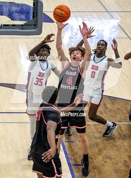 Thumbnail 2 in Harvard-Westlake vs. Bartlett (Holiday Hoopfest) photogallery.