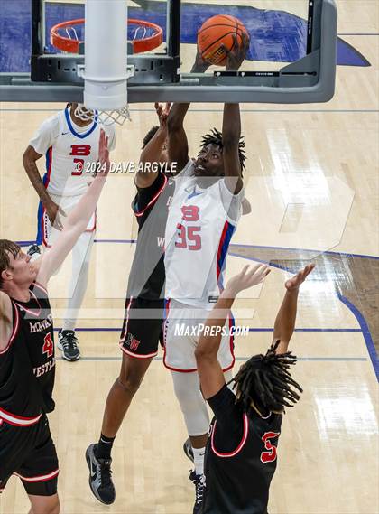 Thumbnail 1 in Harvard-Westlake vs. Bartlett (Holiday Hoopfest) photogallery.