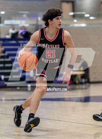 Thumbnail 2 in Harvard-Westlake vs. Bartlett (Holiday Hoopfest) photogallery.