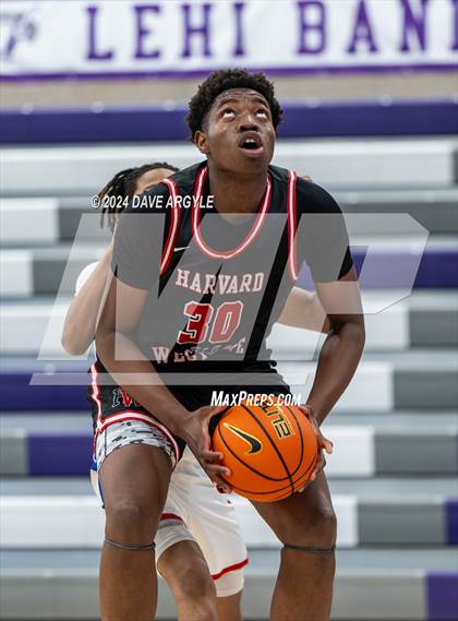 Thumbnail 2 in Harvard-Westlake vs. Bartlett (Holiday Hoopfest) photogallery.