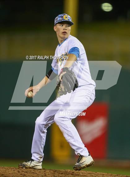 Thumbnail 1 in Center vs. East Nicolaus @ Raley Field photogallery.