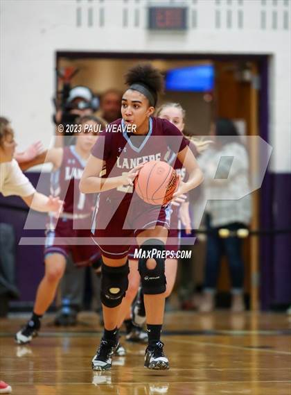 Thumbnail 3 in Bloomsburg vs. Loyalsock Township (PIAA District IV 3A Semi-final) photogallery.