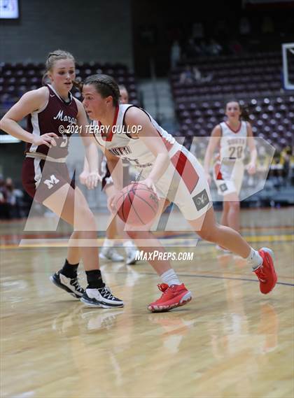 Thumbnail 2 in Morgan vs. South Sevier (UHSAA 3A Quarterfinal) photogallery.
