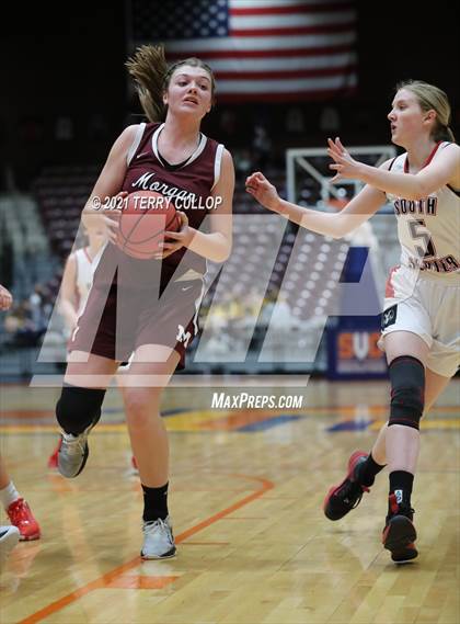 Thumbnail 3 in Morgan vs. South Sevier (UHSAA 3A Quarterfinal) photogallery.