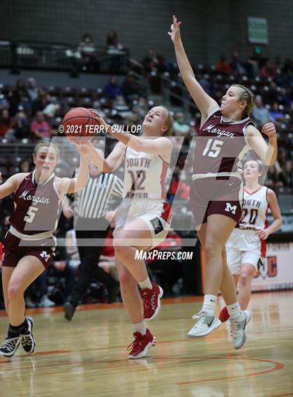Thumbnail 3 in Morgan vs. South Sevier (UHSAA 3A Quarterfinal) photogallery.