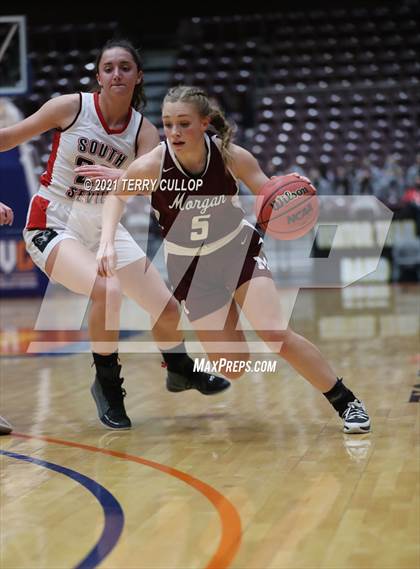Thumbnail 2 in Morgan vs. South Sevier (UHSAA 3A Quarterfinal) photogallery.