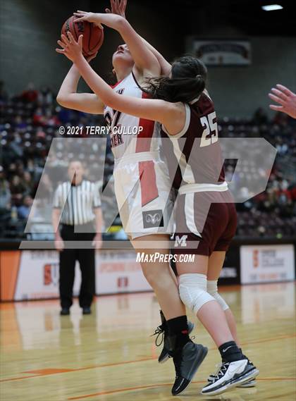 Thumbnail 2 in Morgan vs. South Sevier (UHSAA 3A Quarterfinal) photogallery.