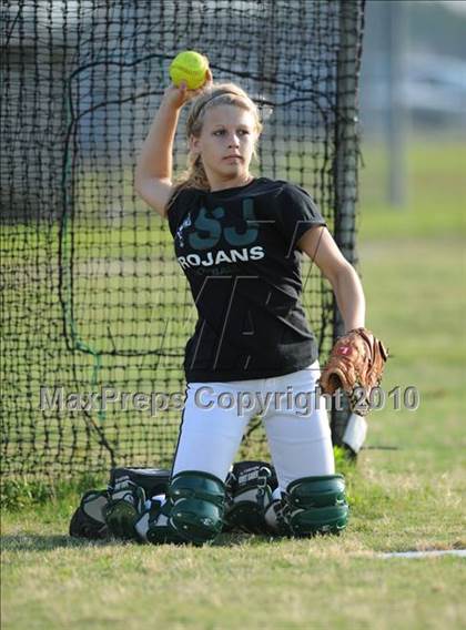 Thumbnail 1 in South Johnston vs South Central (NCHSAA 3A Playoffs) photogallery.