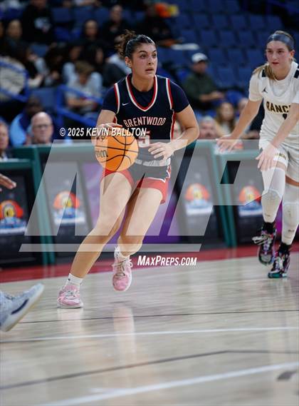 Thumbnail 2 in Brentwood School vs. Rancho Christian ( CIF SS DIVISION 1 FINAL ) photogallery.