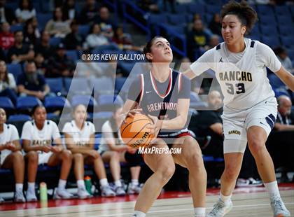 Thumbnail 3 in Brentwood School vs. Rancho Christian ( CIF SS DIVISION 1 FINAL ) photogallery.