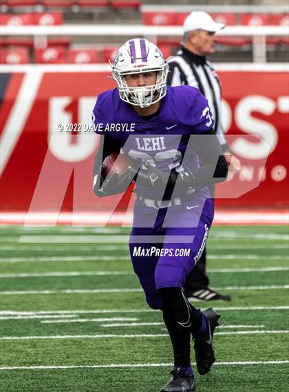 Thumbnail 3 in Lehi vs. Timpview (UHSAA 5A Final) photogallery.