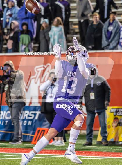 Thumbnail 1 in Lehi vs. Timpview (UHSAA 5A Final) photogallery.