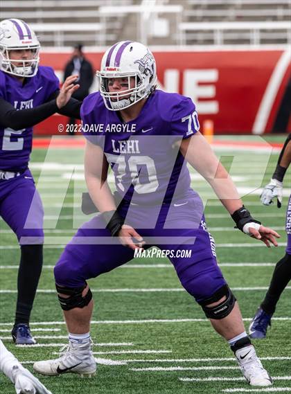 Thumbnail 2 in Lehi vs. Timpview (UHSAA 5A Final) photogallery.