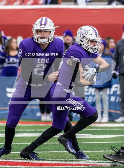 Thumbnail 2 in Lehi vs. Timpview (UHSAA 5A Final) photogallery.