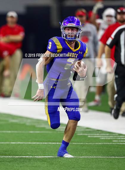 Thumbnail 2 in Pottsboro vs. Brock (UIL 3A D1 Semifinal) photogallery.