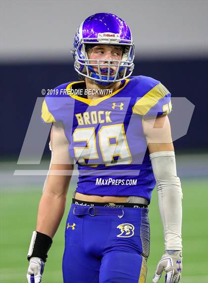 Thumbnail 1 in Pottsboro vs. Brock (UIL 3A D1 Semifinal) photogallery.