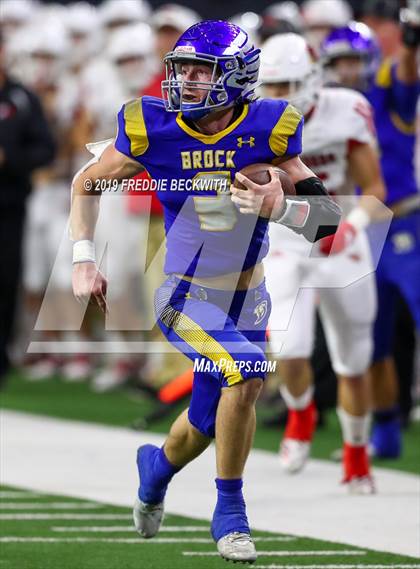 Thumbnail 3 in Pottsboro vs. Brock (UIL 3A D1 Semifinal) photogallery.