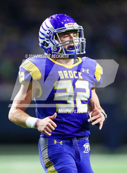 Thumbnail 1 in Pottsboro vs. Brock (UIL 3A D1 Semifinal) photogallery.