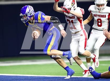 Thumbnail 3 in Pottsboro vs. Brock (UIL 3A D1 Semifinal) photogallery.