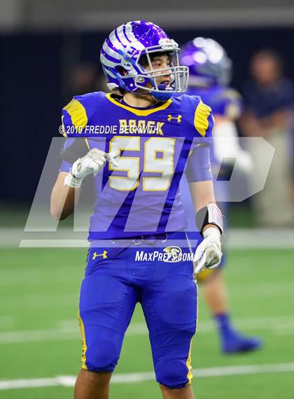 Thumbnail 2 in Pottsboro vs. Brock (UIL 3A D1 Semifinal) photogallery.