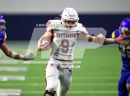 Thumbnail 3 in Pottsboro vs. Brock (UIL 3A D1 Semifinal) photogallery.