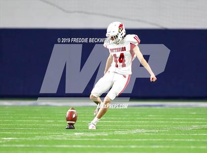 Thumbnail 3 in Pottsboro vs. Brock (UIL 3A D1 Semifinal) photogallery.