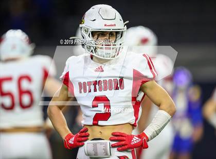 Thumbnail 2 in Pottsboro vs. Brock (UIL 3A D1 Semifinal) photogallery.