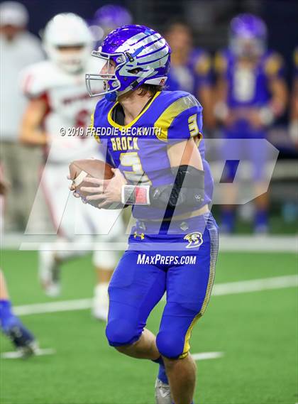 Thumbnail 3 in Pottsboro vs. Brock (UIL 3A D1 Semifinal) photogallery.