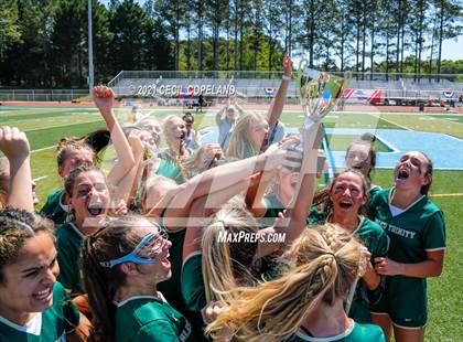 Thumbnail 2 in Starr's Mill vs. Blessed Trinity (GHSA A-5A Championship) photogallery.