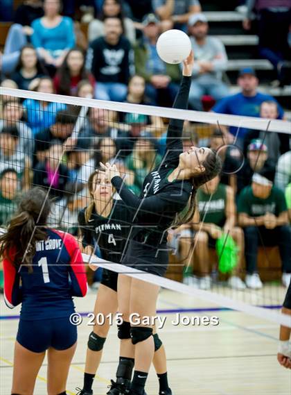 Thumbnail 2 in Pleasant Grove vs. Pitman (CIF SJS D1 Final)  photogallery.