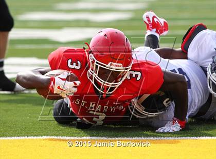 Thumbnail 3 in Loyola vs. St.Mary Prep  (Tim Horton Kickoff Classic) photogallery.