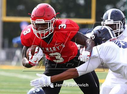 Thumbnail 2 in Loyola vs. St.Mary Prep  (Tim Horton Kickoff Classic) photogallery.