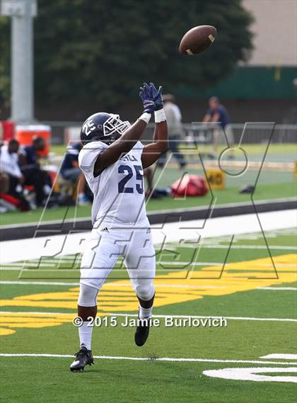 Thumbnail 2 in Loyola vs. St.Mary Prep  (Tim Horton Kickoff Classic) photogallery.
