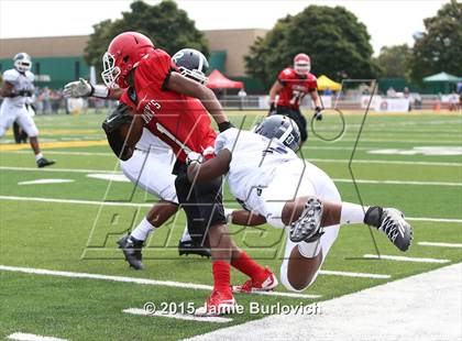 Thumbnail 2 in Loyola vs. St.Mary Prep  (Tim Horton Kickoff Classic) photogallery.