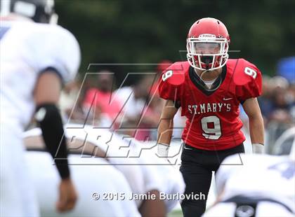 Thumbnail 2 in Loyola vs. St.Mary Prep  (Tim Horton Kickoff Classic) photogallery.