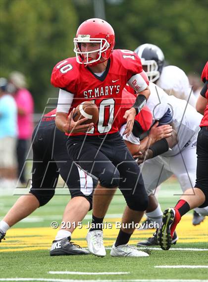 Thumbnail 2 in Loyola vs. St.Mary Prep  (Tim Horton Kickoff Classic) photogallery.