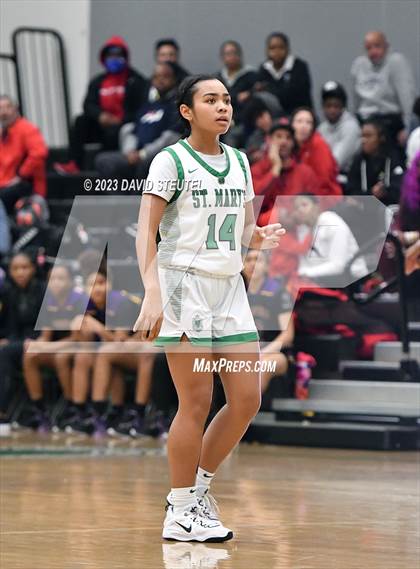 Thumbnail 2 in Lynwood vs. St. Mary's (St. Mary's Stockton MLK Showcase) photogallery.