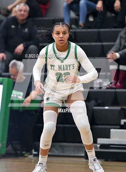 Thumbnail 2 in Lynwood vs. St. Mary's (St. Mary's Stockton MLK Showcase) photogallery.
