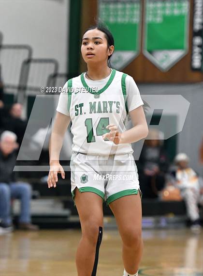 Thumbnail 1 in Lynwood vs. St. Mary's (St. Mary's Stockton MLK Showcase) photogallery.
