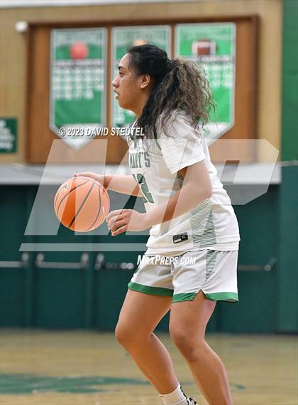 Thumbnail 3 in Lynwood vs. St. Mary's (St. Mary's Stockton MLK Showcase) photogallery.