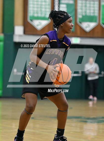 Thumbnail 3 in Lynwood vs. St. Mary's (St. Mary's Stockton MLK Showcase) photogallery.
