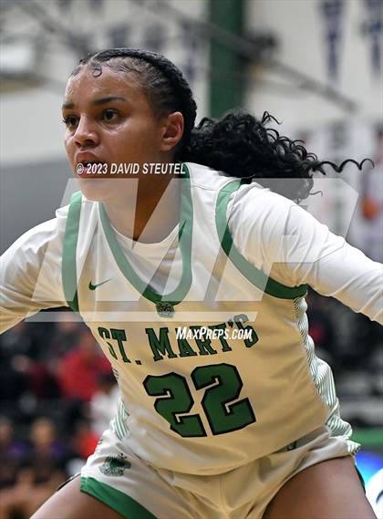 Thumbnail 1 in Lynwood vs. St. Mary's (St. Mary's Stockton MLK Showcase) photogallery.