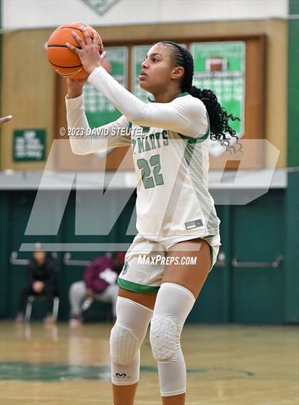 Thumbnail 3 in Lynwood vs. St. Mary's (St. Mary's Stockton MLK Showcase) photogallery.