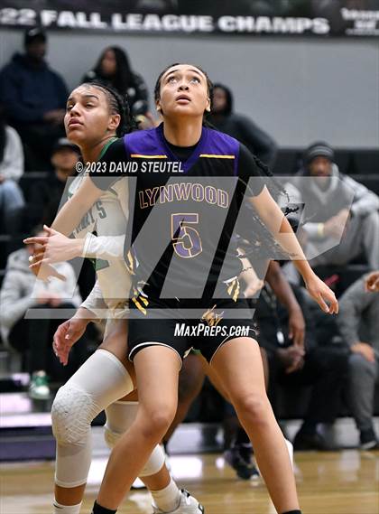 Thumbnail 1 in Lynwood vs. St. Mary's (St. Mary's Stockton MLK Showcase) photogallery.
