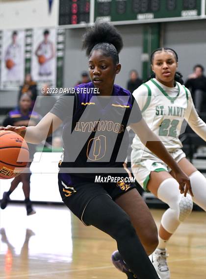 Thumbnail 1 in Lynwood vs. St. Mary's (St. Mary's Stockton MLK Showcase) photogallery.