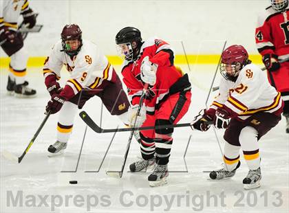 Thumbnail 2 in Warde/Ludlowe vs. St. Joseph (FCIAC Quarterfinal) photogallery.
